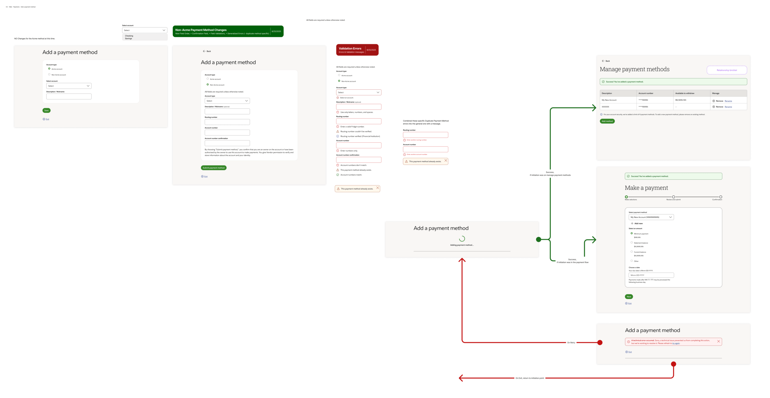 Other CC Web Payments Add a payment method