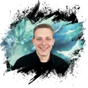 Profile image for Anthony E. Kosky, White Male portrait with artistic border.