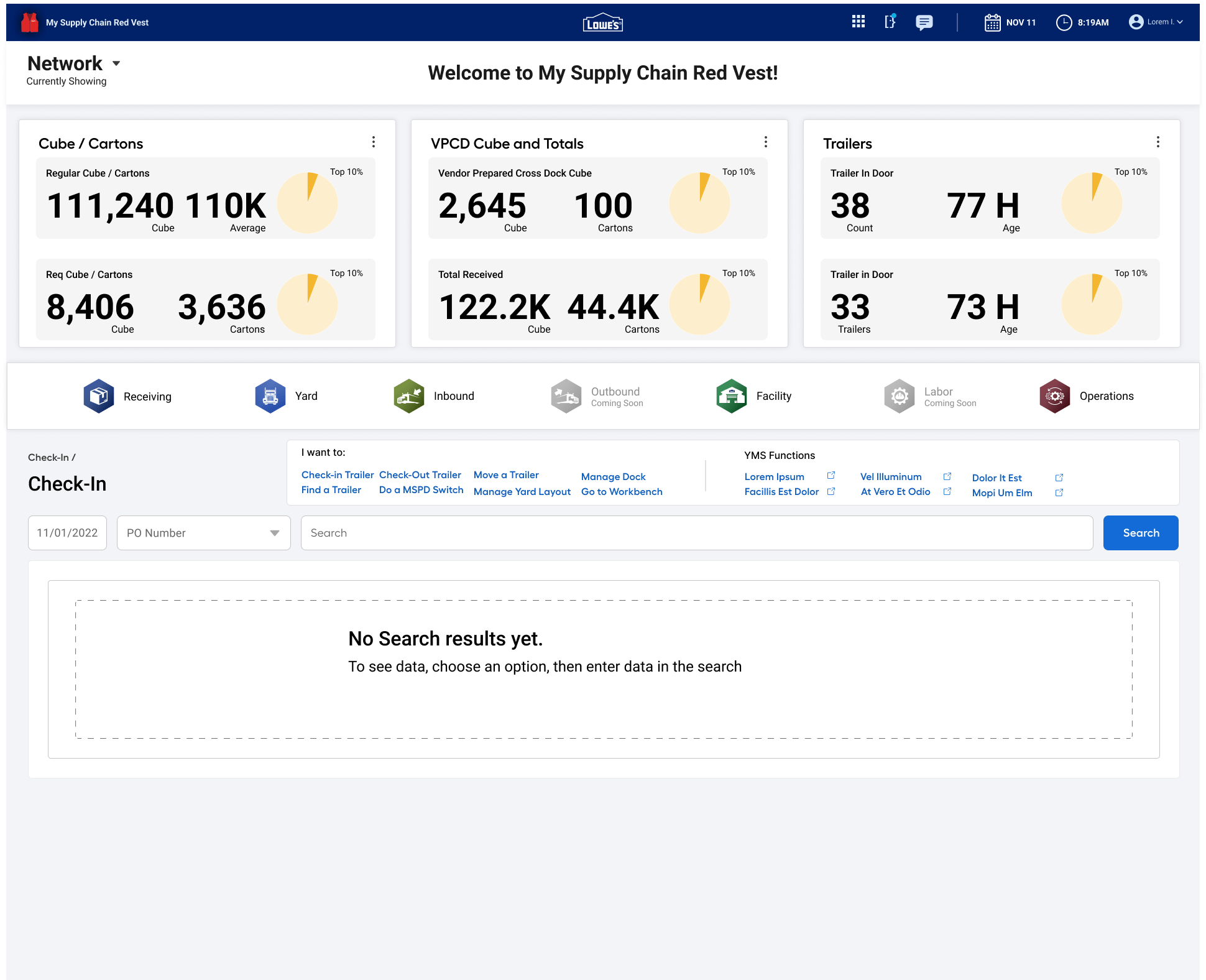 Lowes hifi r1 home yard menu