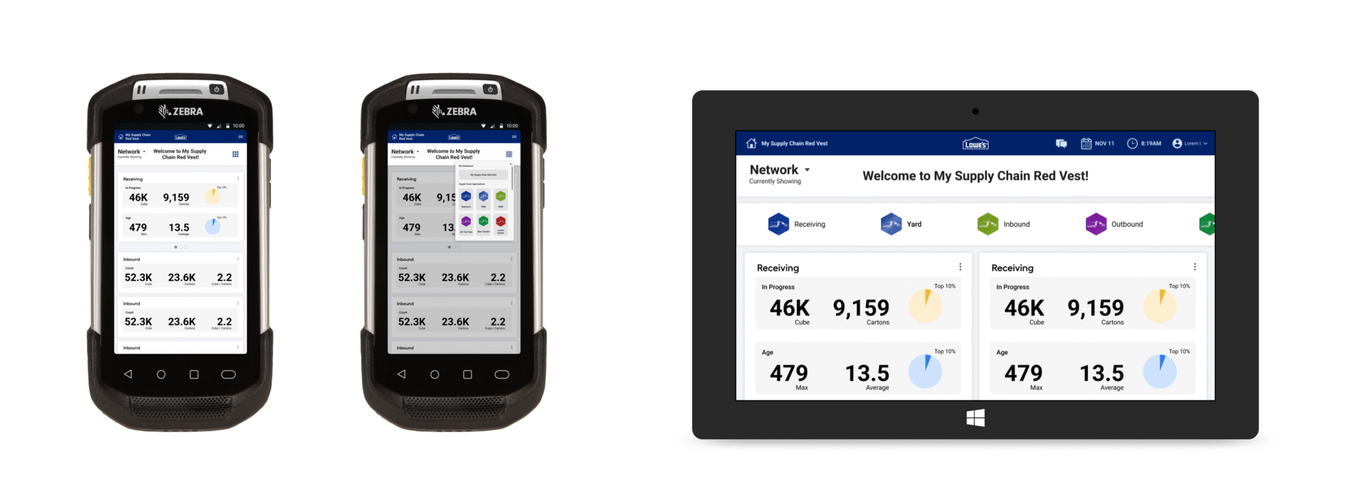 Lowes myscrv device screens