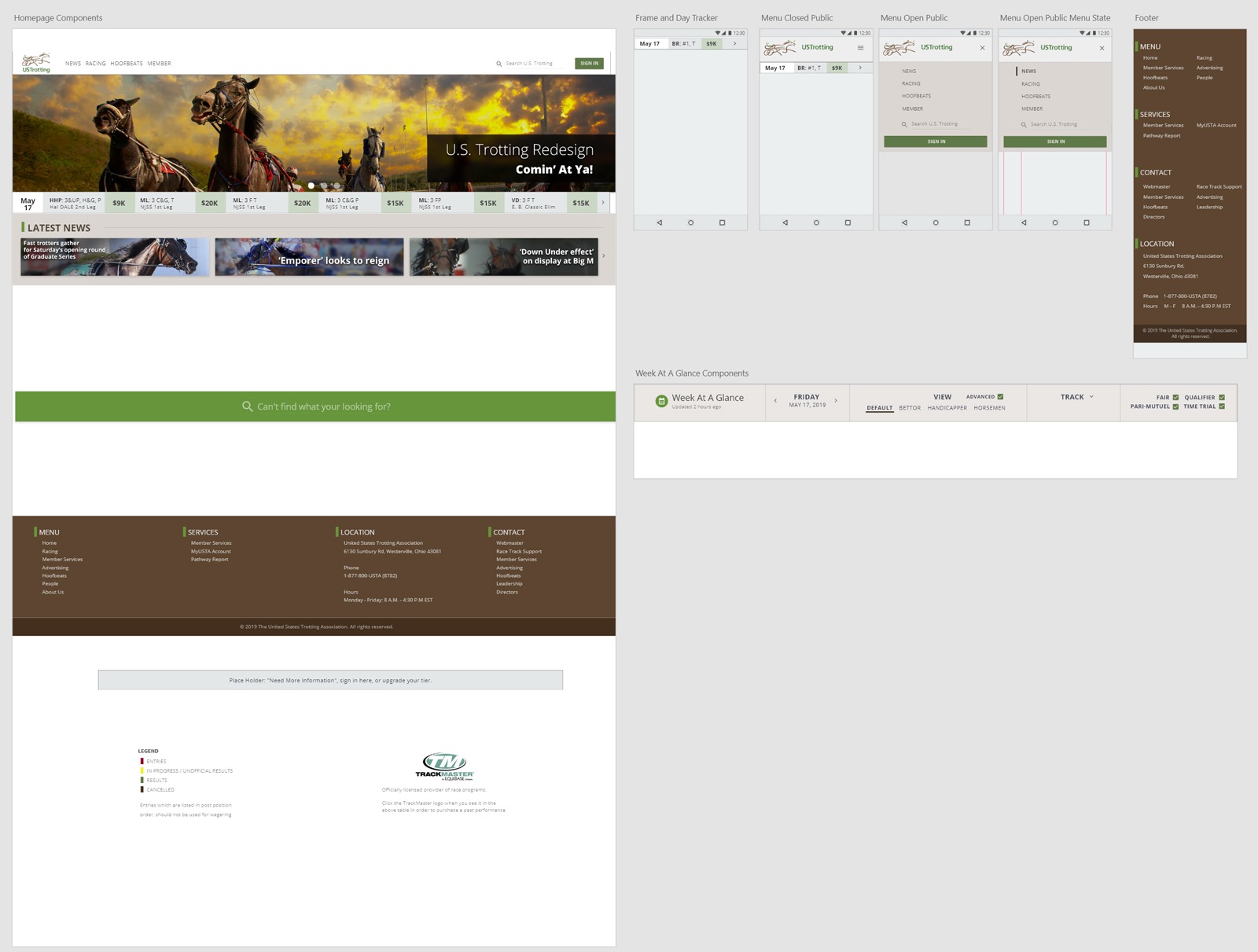 Ustrotting design components lg